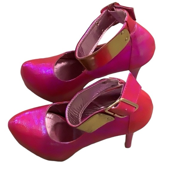 PazzLe Pink Stiletto Platform - Picture 3 of 9